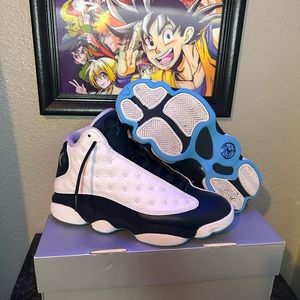 Jordan 13s obsidian powder